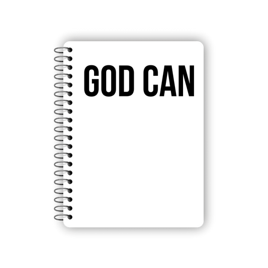 God Can Notebook (black)